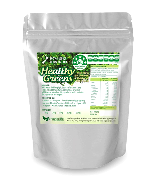 Healthy Greens pouch 200g